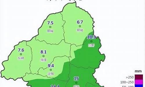 菏泽天气环境排行_菏泽天气状况